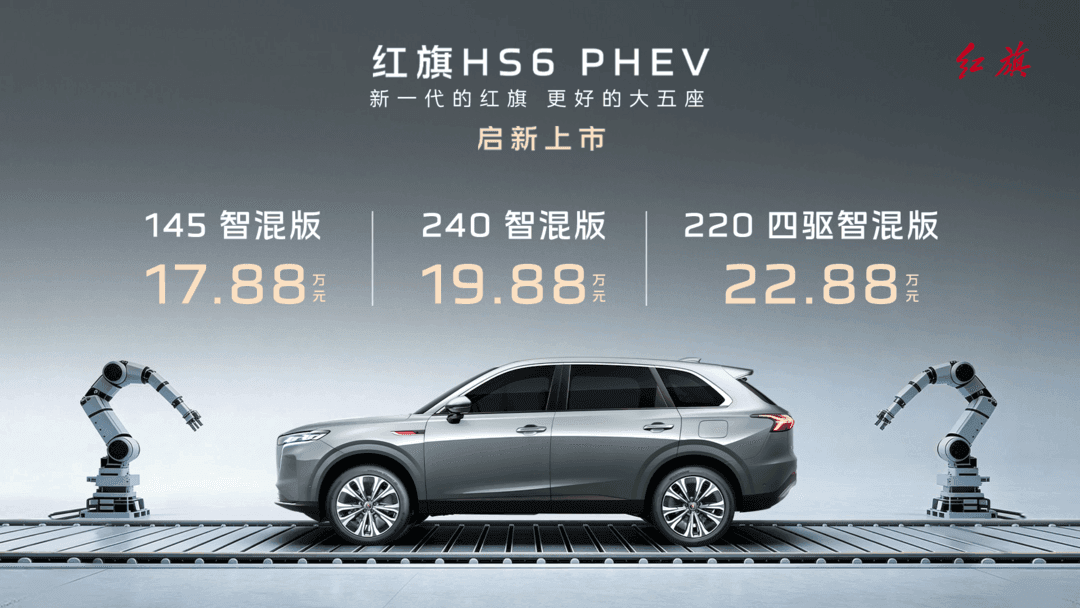 Hongqi HS6 PHEV Launch: Powering China's EV Surge