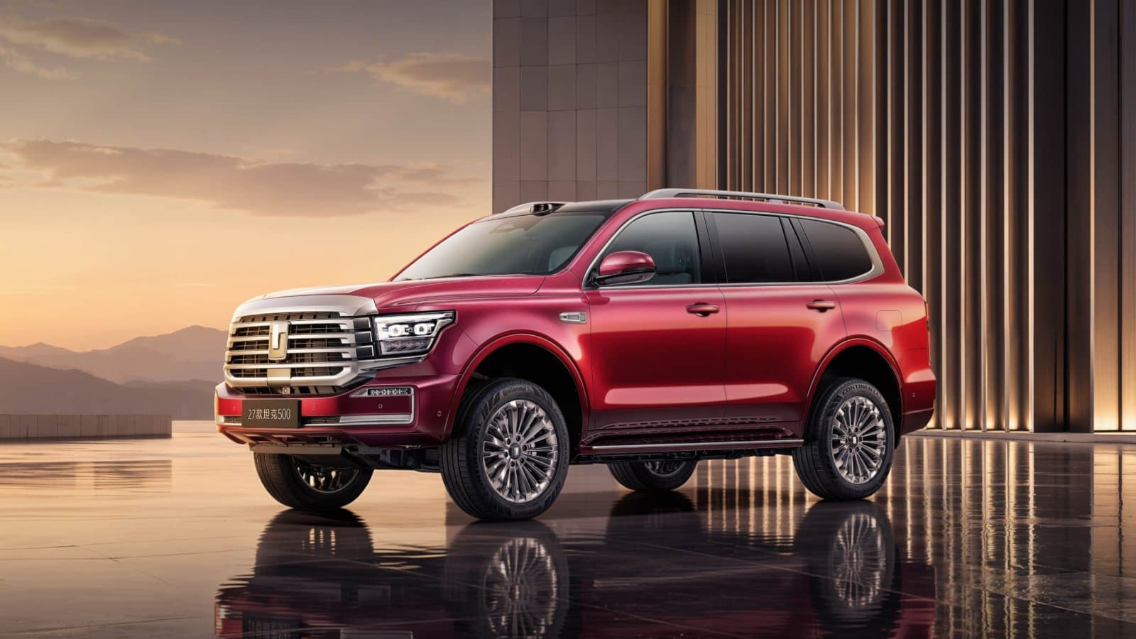 GWM Launches 2027 Tank 500 at RMB 335,000 With 296 Upgrades